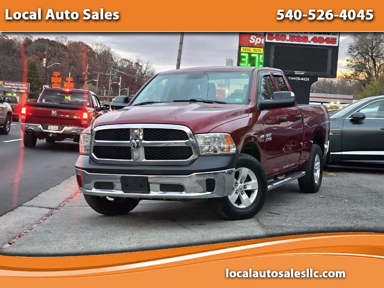 RAM 1500 4WD Quad Cab 140.5" ST 2015