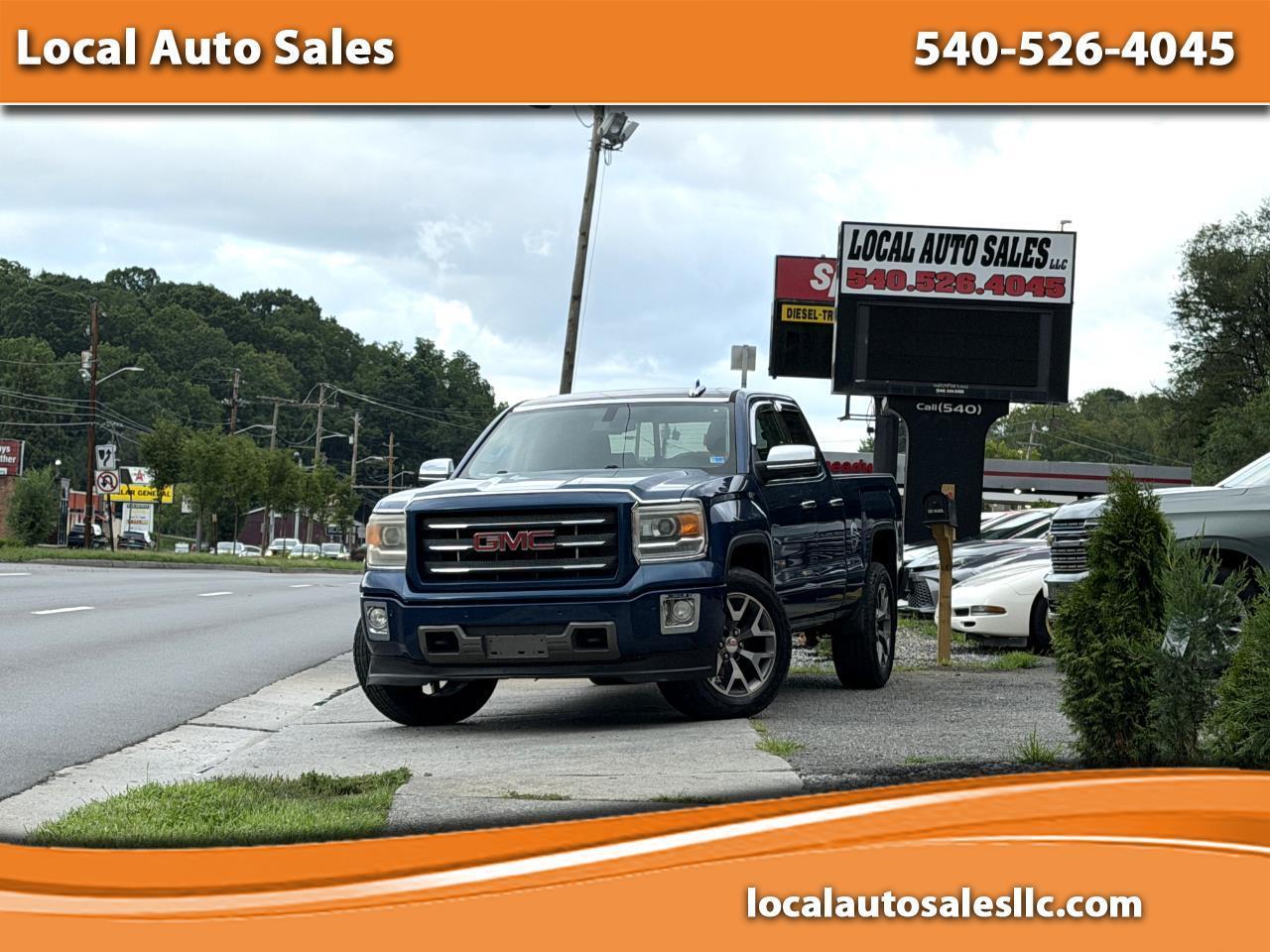 GMC Sierra 1500 4WD Double Cab 143.5" SLT 2015