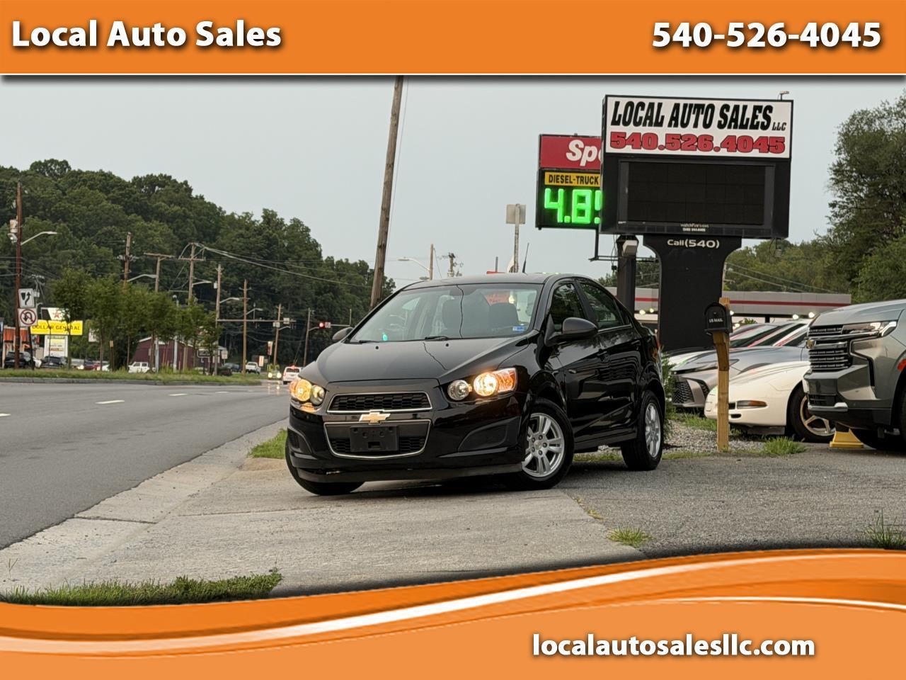Chevrolet Sonic 4dr Sdn LT 2LT 2012