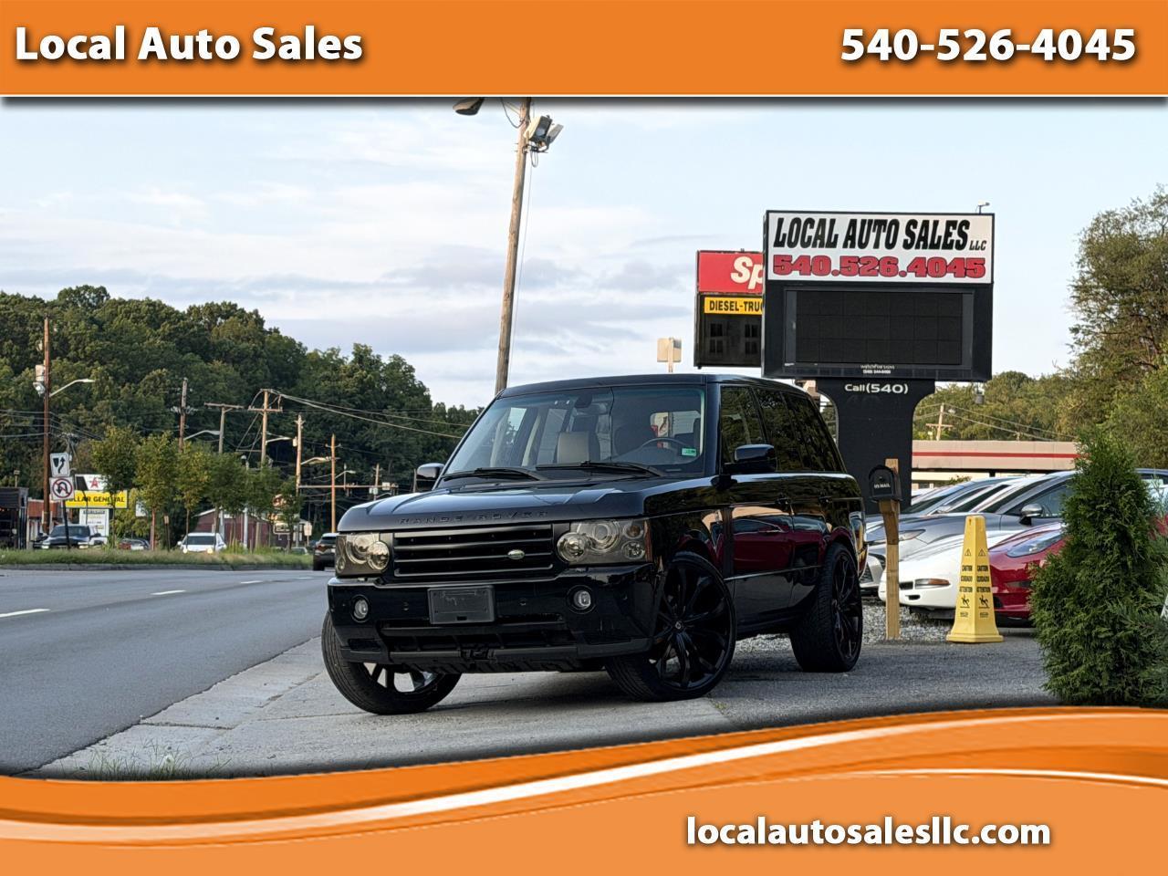 Land Rover Range Rover 4WD 4dr HSE 2008