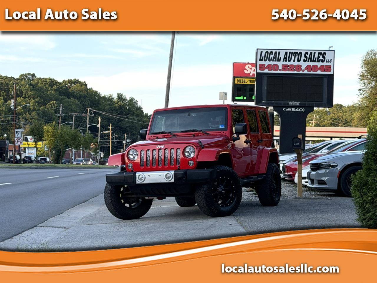 Jeep Wrangler Unlimited 4WD 4dr Sahara 2015