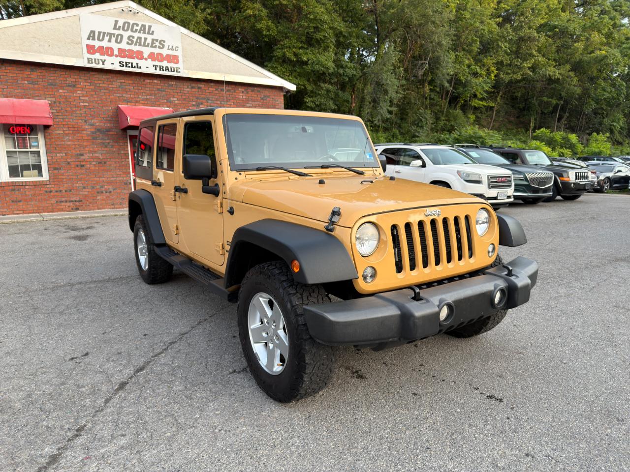 Jeep Wrangler Unlimited 4WD 4dr Sport 2014