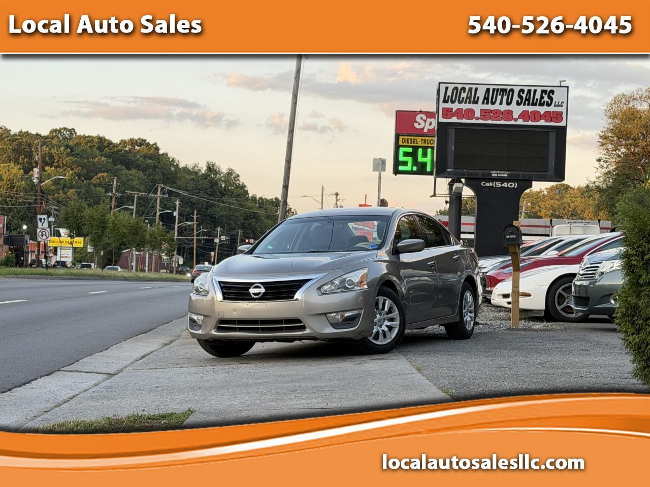 Nissan Altima 4dr Sdn I4 2.5 S 2015