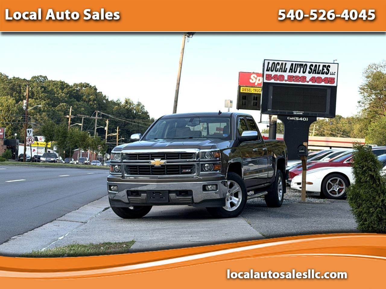 2014 Chevrolet Silverado 1500 4WD Double Cab 143.5" LTZ w/2LZ