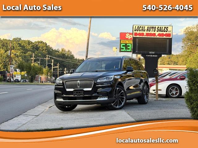 Black 2020 Lincoln Aviator SUV / Crossover All-Wheel Drive Automatic