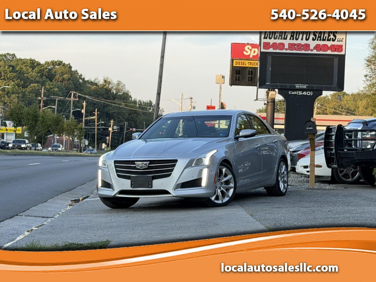 2015 Cadillac CTS Sedan 4dr Sdn 3.6L Premium RWD