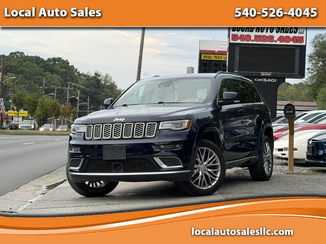 Jeep Grand Cherokee Summit 4x4 2017