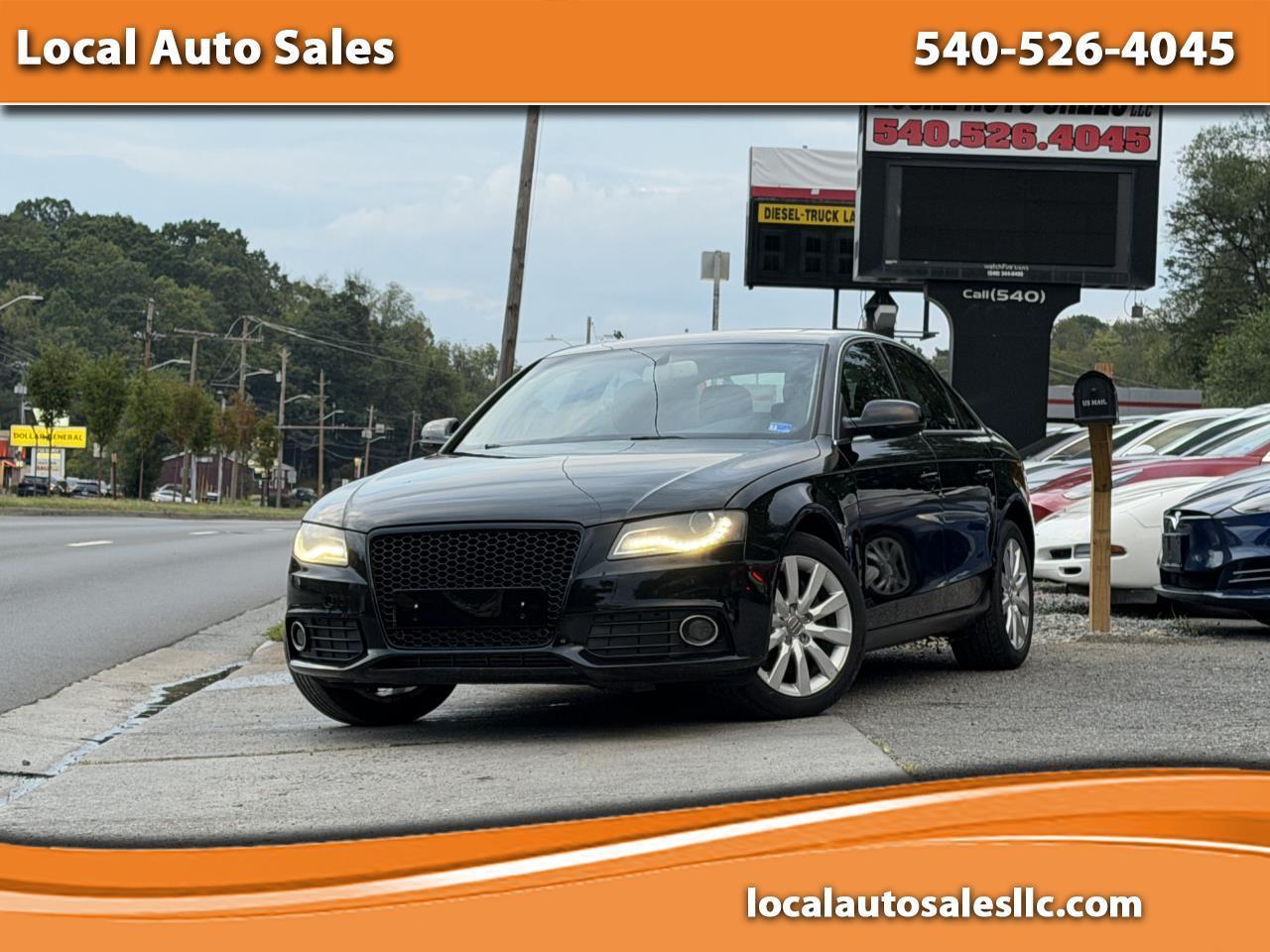 2011 Audi A4 4dr Sdn Auto quattro 2.0T Premium Plus