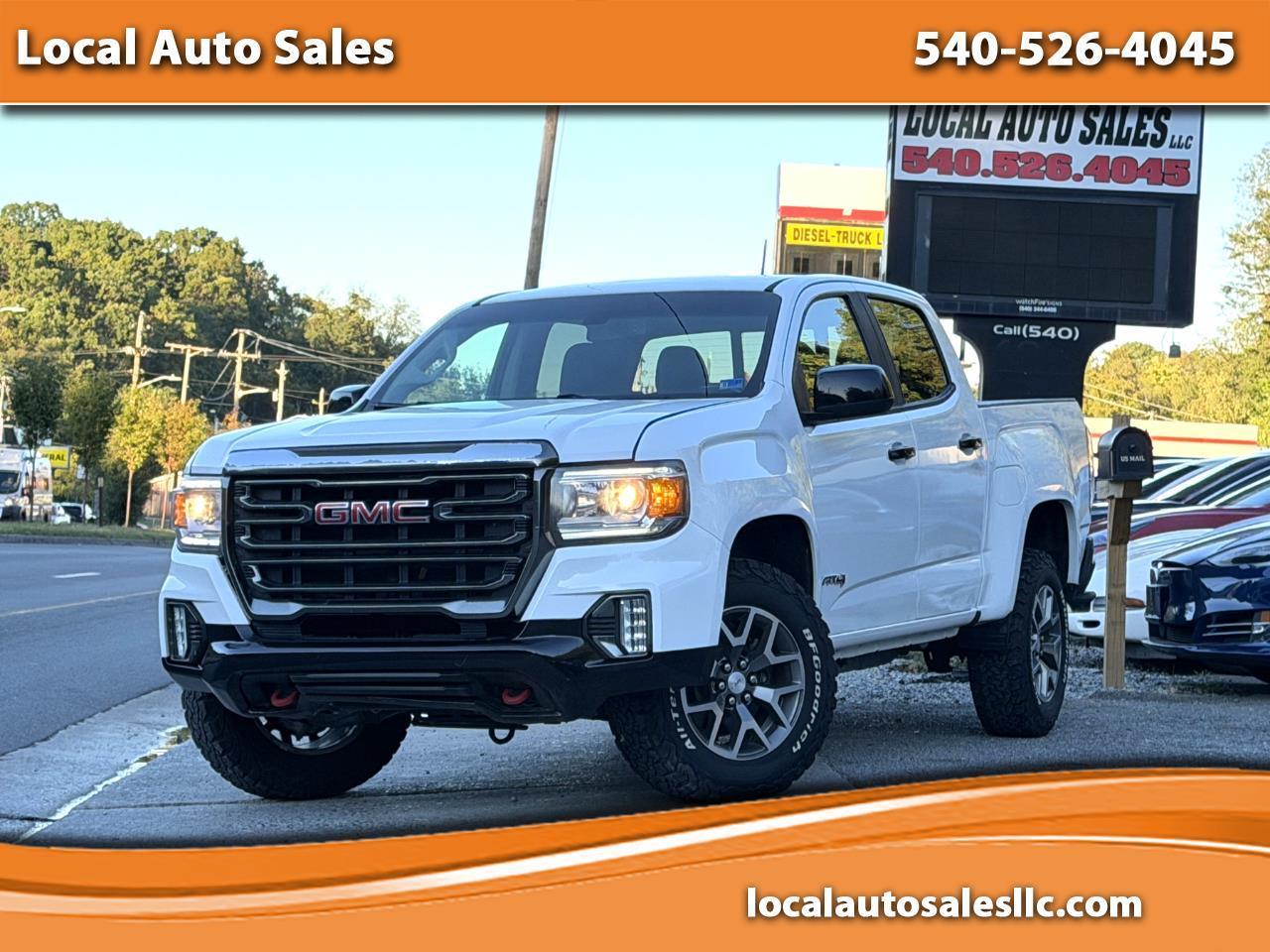 GMC Canyon 4WD Crew Cab 128" AT4 w/Leather 2022