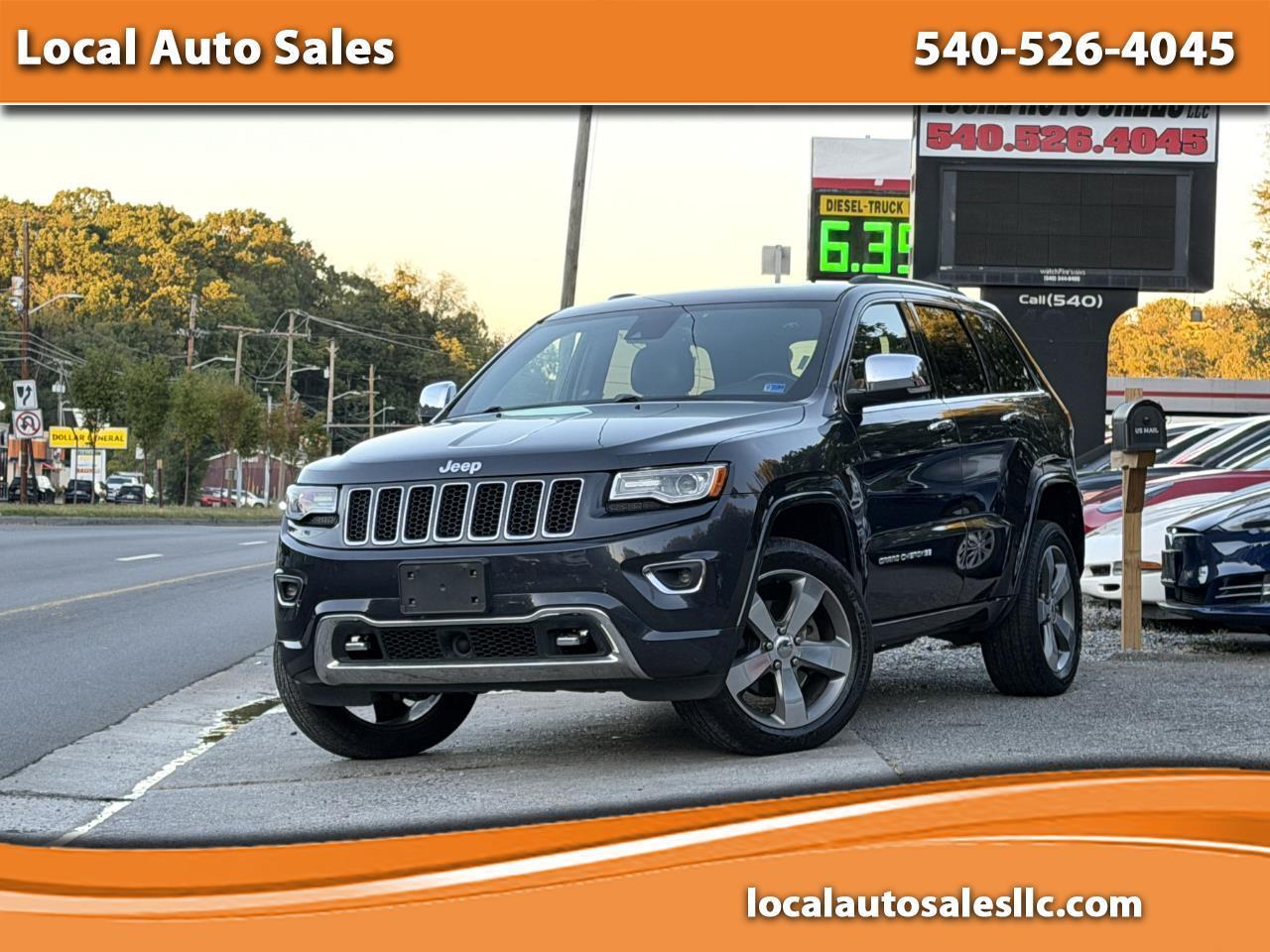Jeep Grand Cherokee 4WD 4dr Overland 2015