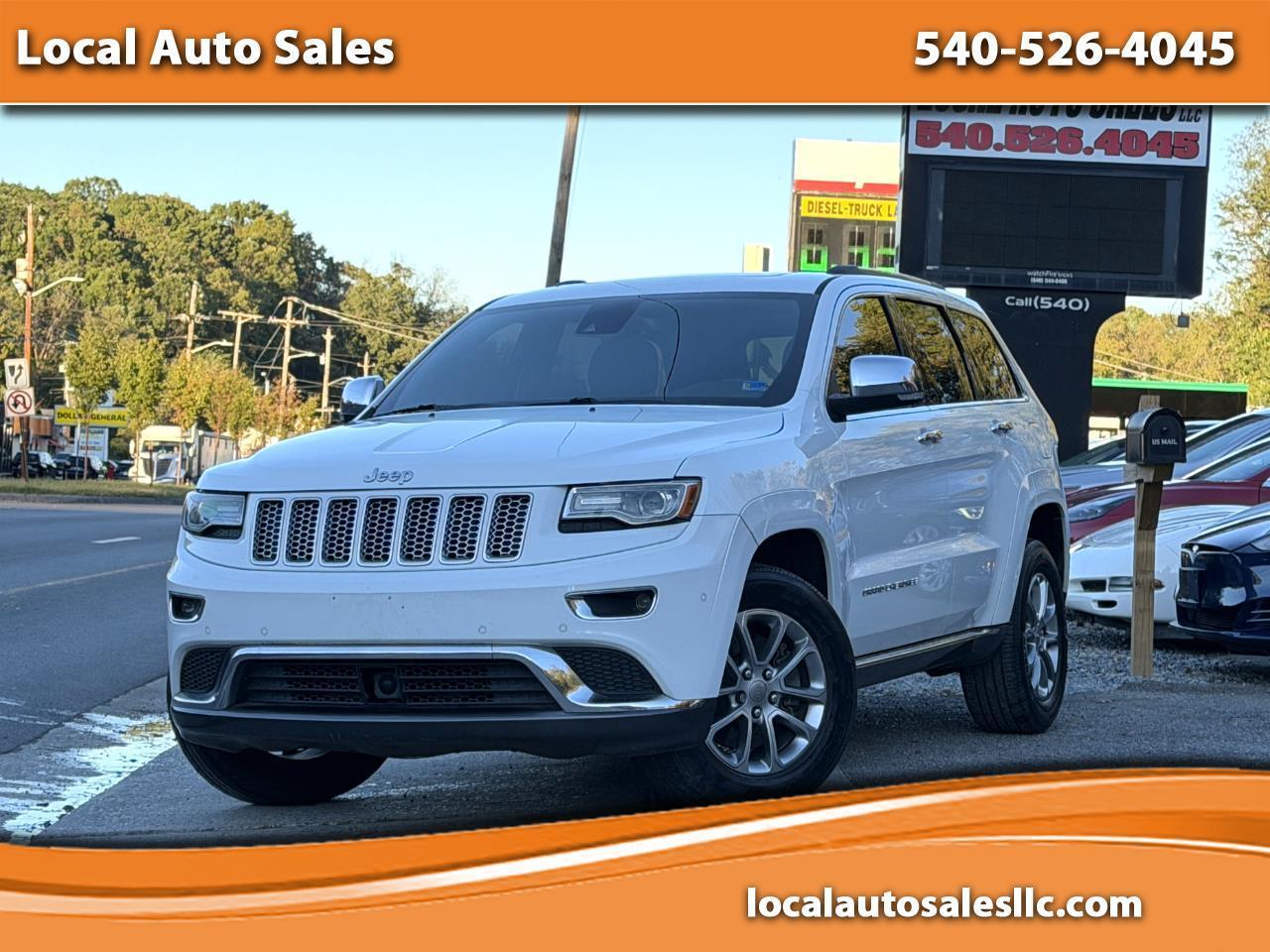 Jeep Grand Cherokee 4WD 4dr Summit 2014