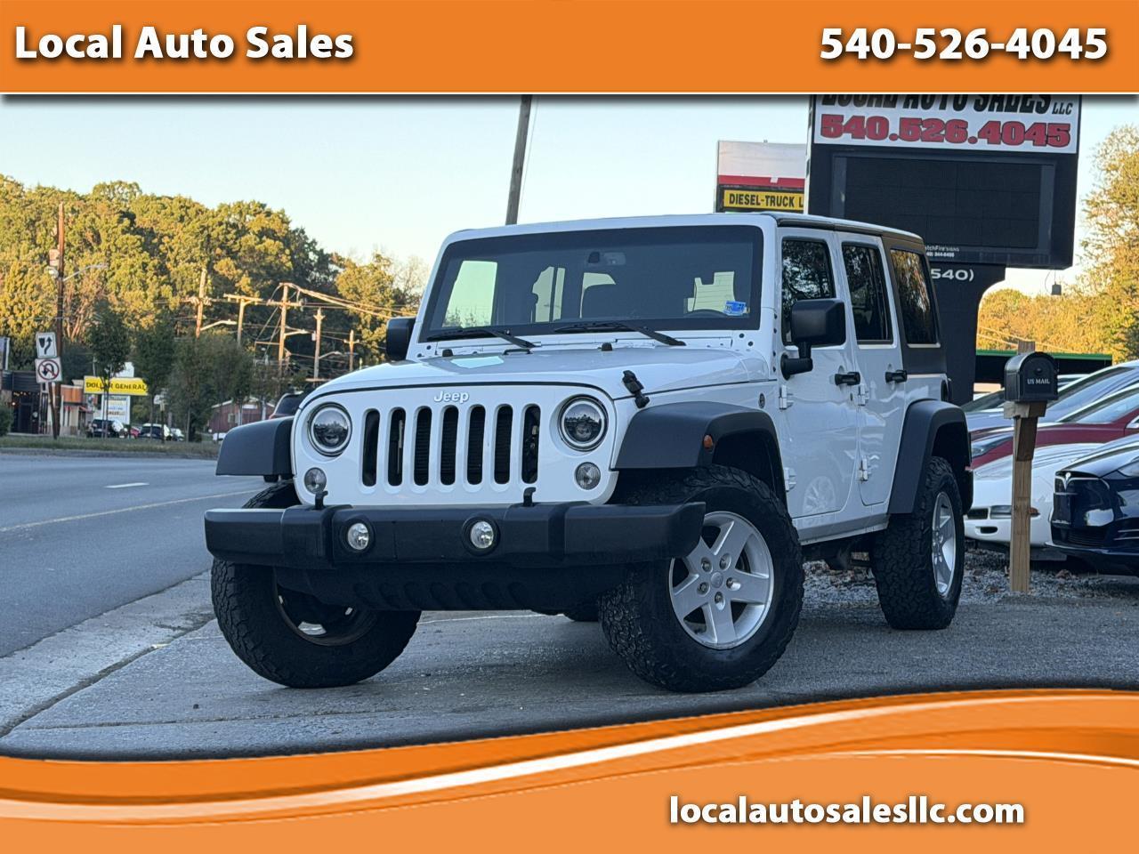 Jeep Wrangler Unlimited Sport 4x4 2017