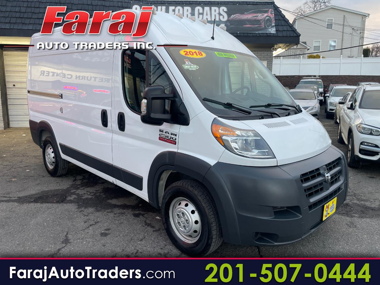 2018 RAM Promaster 2500 High Roof Tradesman 136-in. WB
