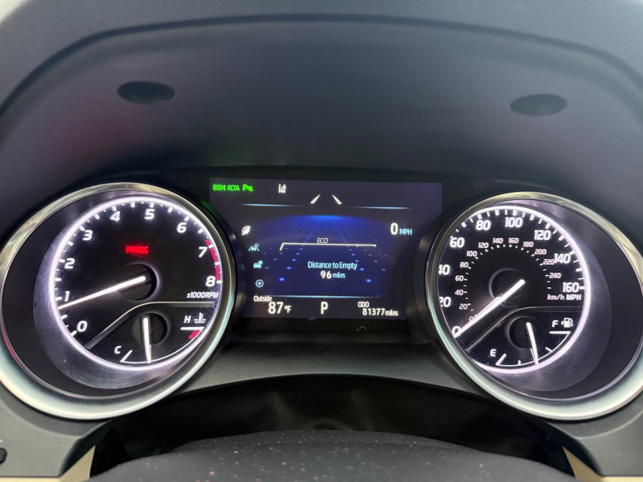 Toyota Camry XLE 2018
