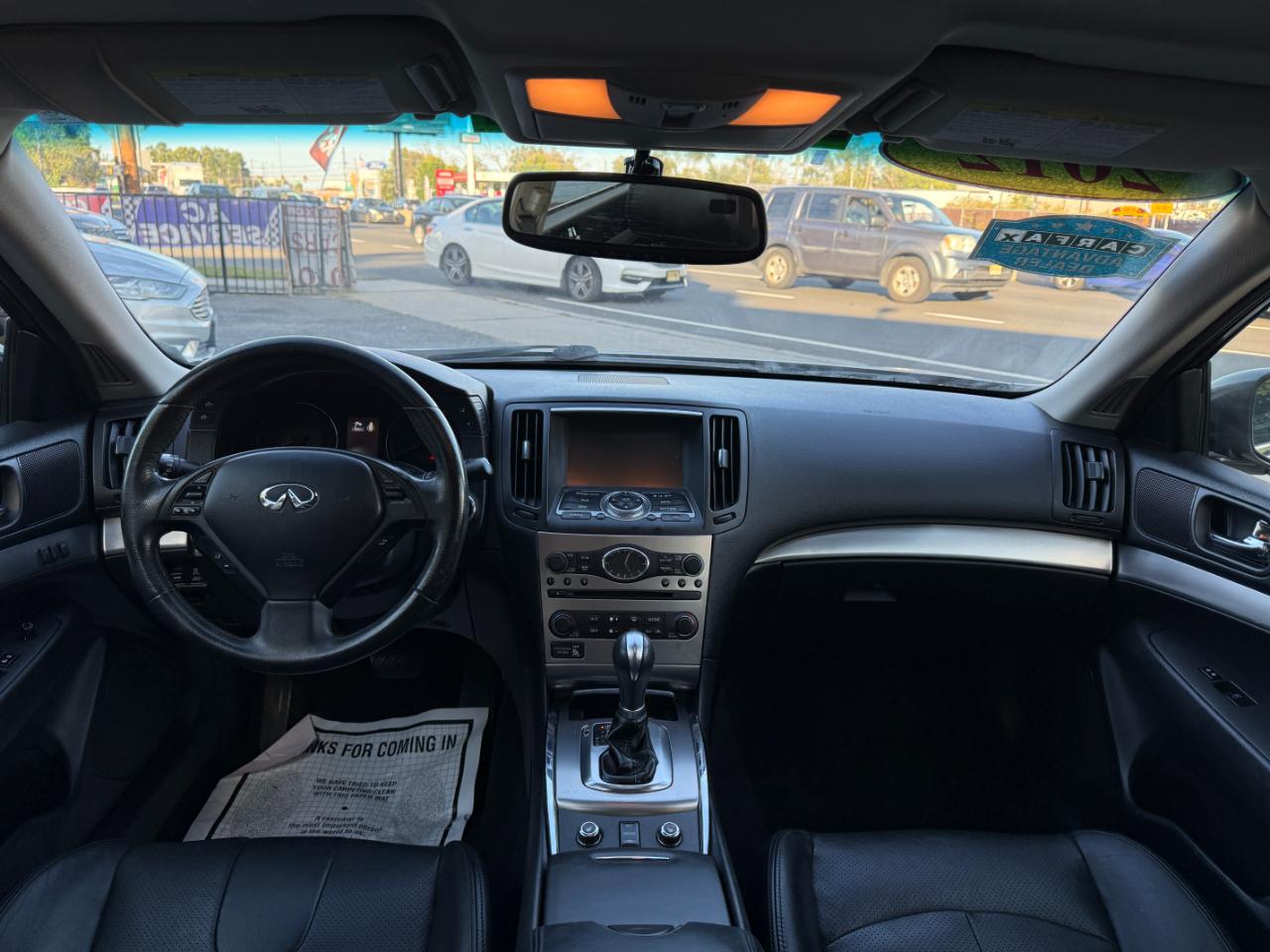 Infiniti G Sedan 37x AWD 2012