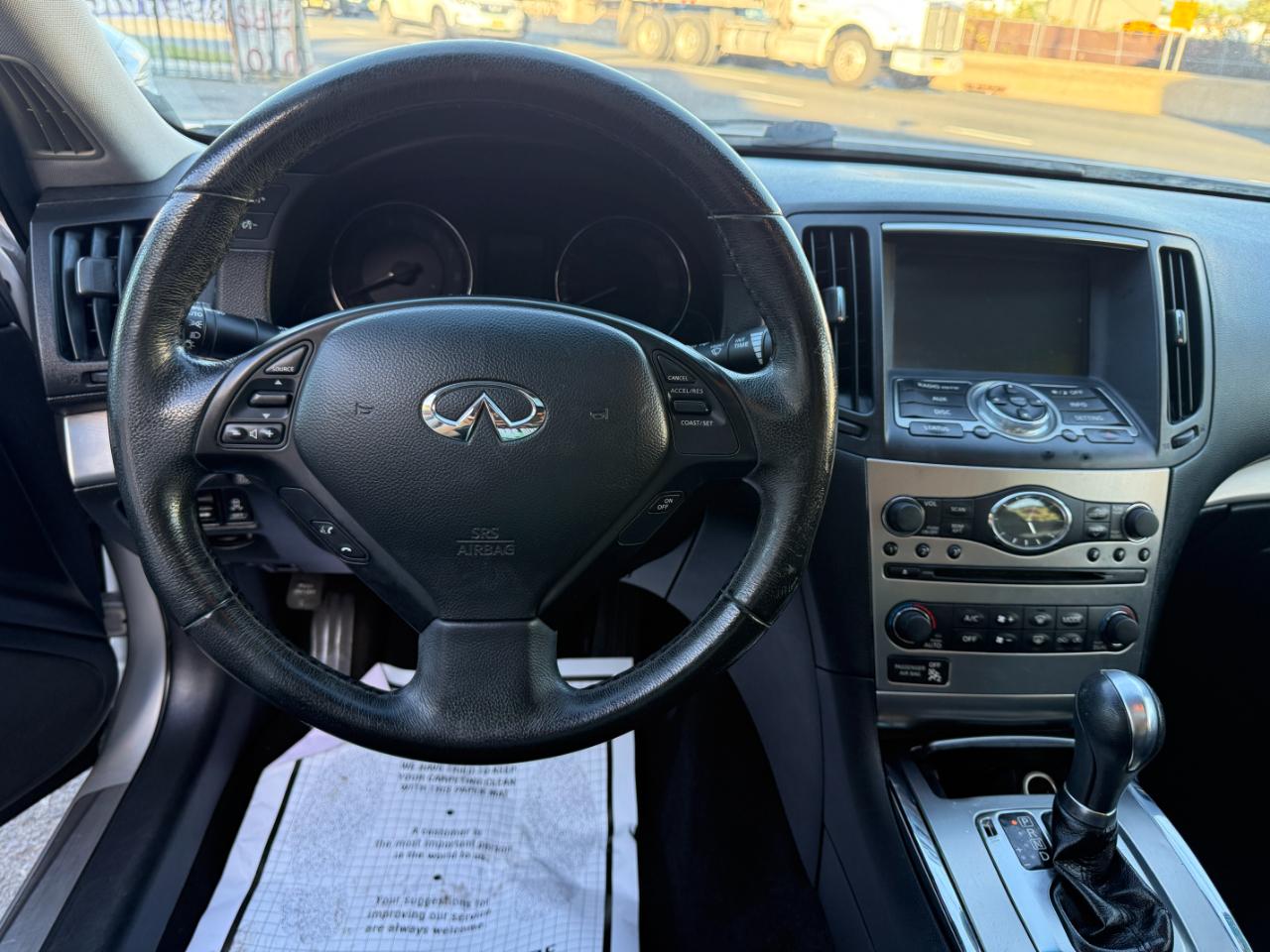 Infiniti G Sedan 37x AWD 2012