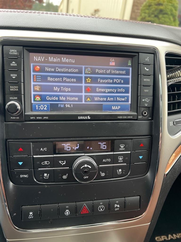 Jeep Grand Cherokee Overland 2WD 2013