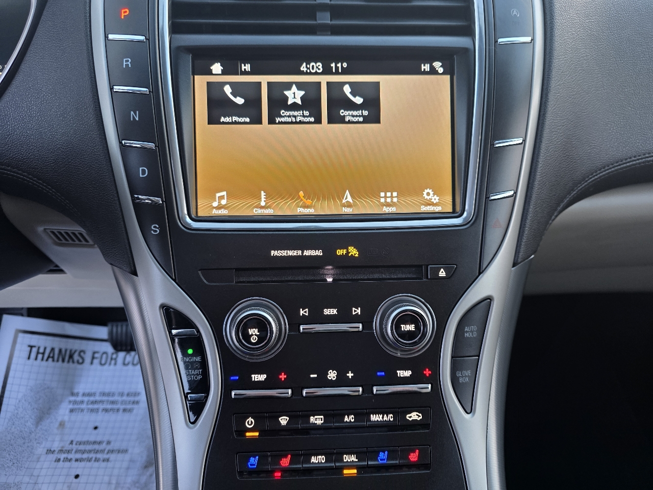 Lincoln Nautilus Reserve AWD 2019