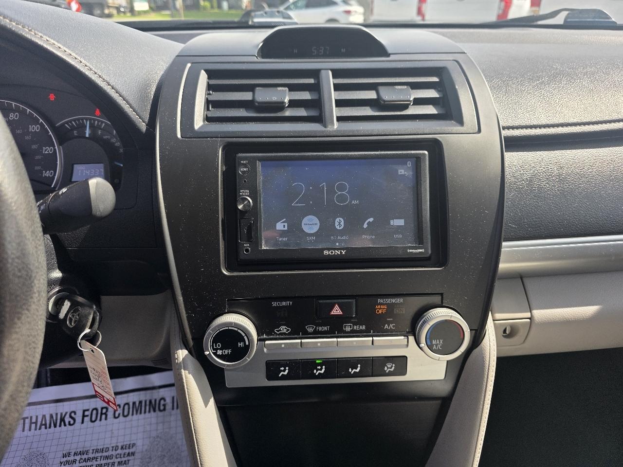 Toyota Camry XLE 2013