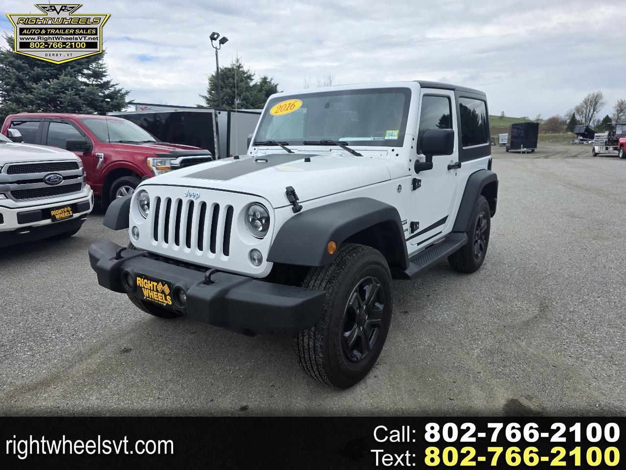2016 Jeep Wrangler Sport 4WD