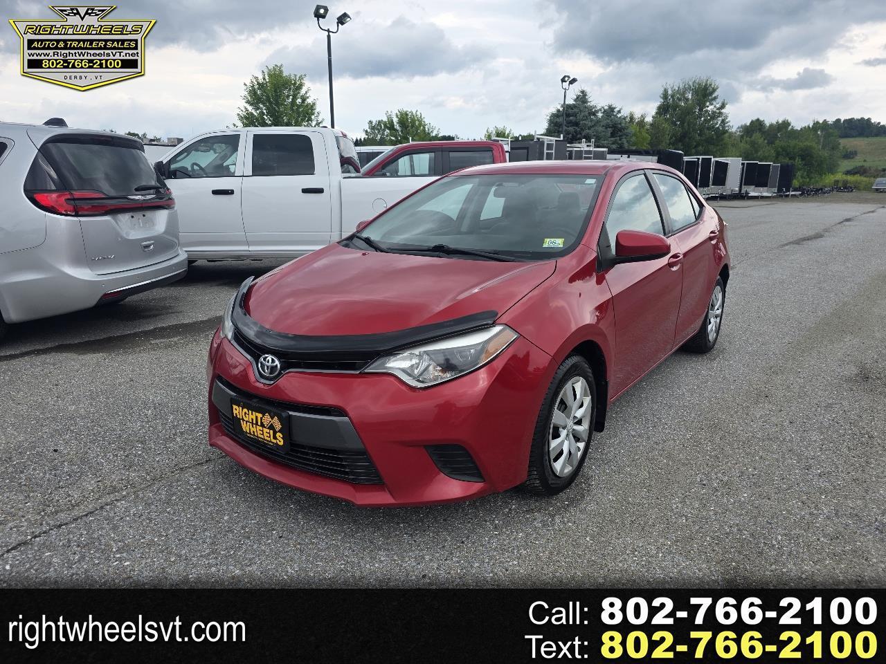 2016 Toyota Corolla S Premium CVT