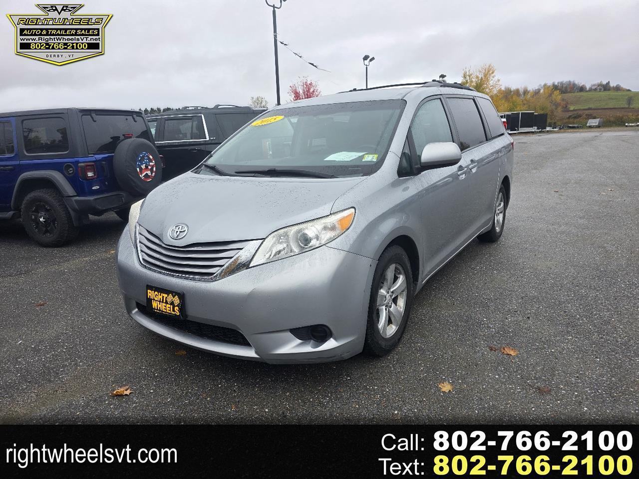 2015 Toyota Sienna LE FWD 8-Passenger V6
