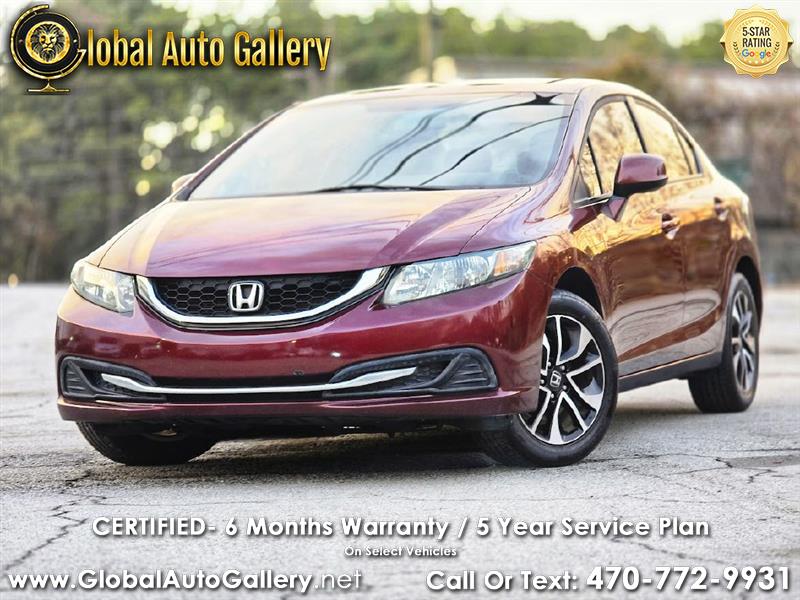 2013 Honda Civic EX Sedan 5-Speed AT