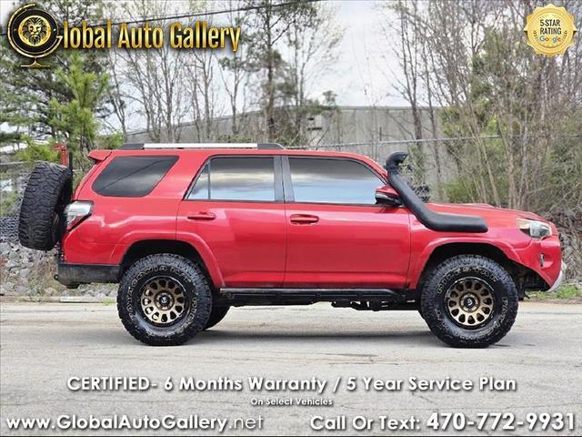 Red 2016 Toyota 4Runner TRD Pro 4WD SUV / Crossover Four-Wheel Drive Automatic