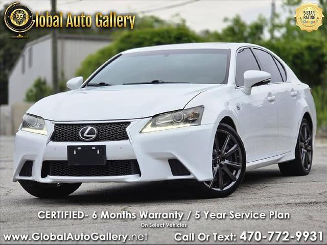 White 2015 Lexus GS 350 RWD Sedan Rear-Wheel Drive Automatic