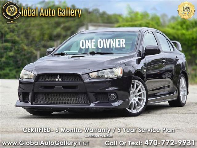 Brown 2010 Mitsubishi Lancer Evolution GSR Sedan All-Wheel Drive 5-Speed Manual