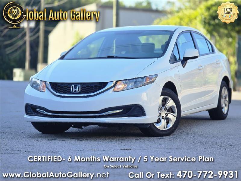 2013 Honda Civic LX Sedan 5-Speed AT