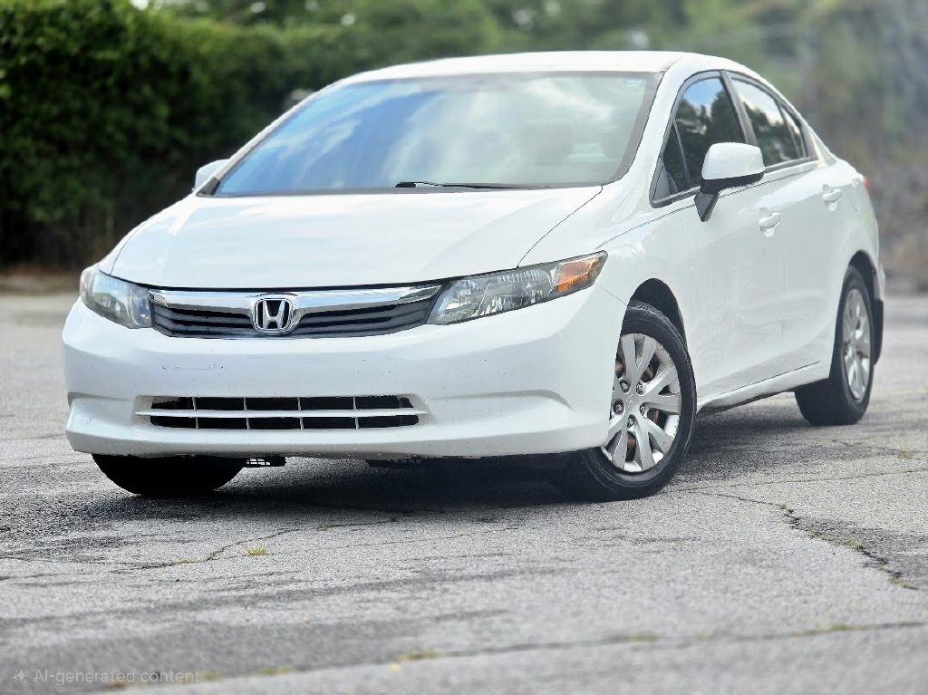 2012 Honda Civic LX Sedan 5-Speed AT