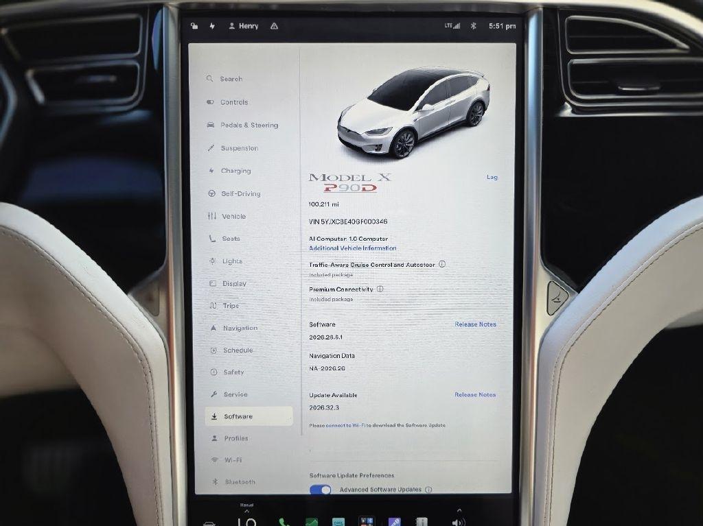 Tesla Model X P90D 2016