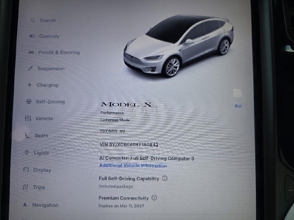 Tesla Model X P100D 2019
