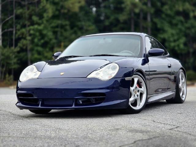 Blue 2002 Porsche 911 Coupe Rear-Wheel Drive 6-Speed Manual