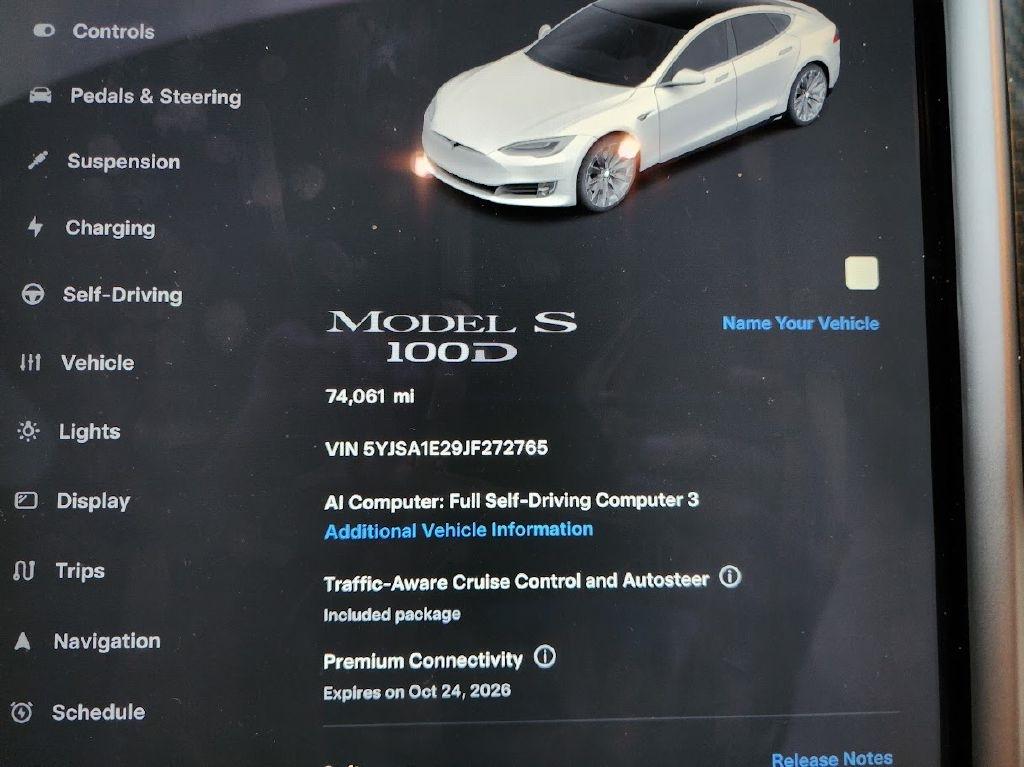 Tesla Model S 75D AWD 2018