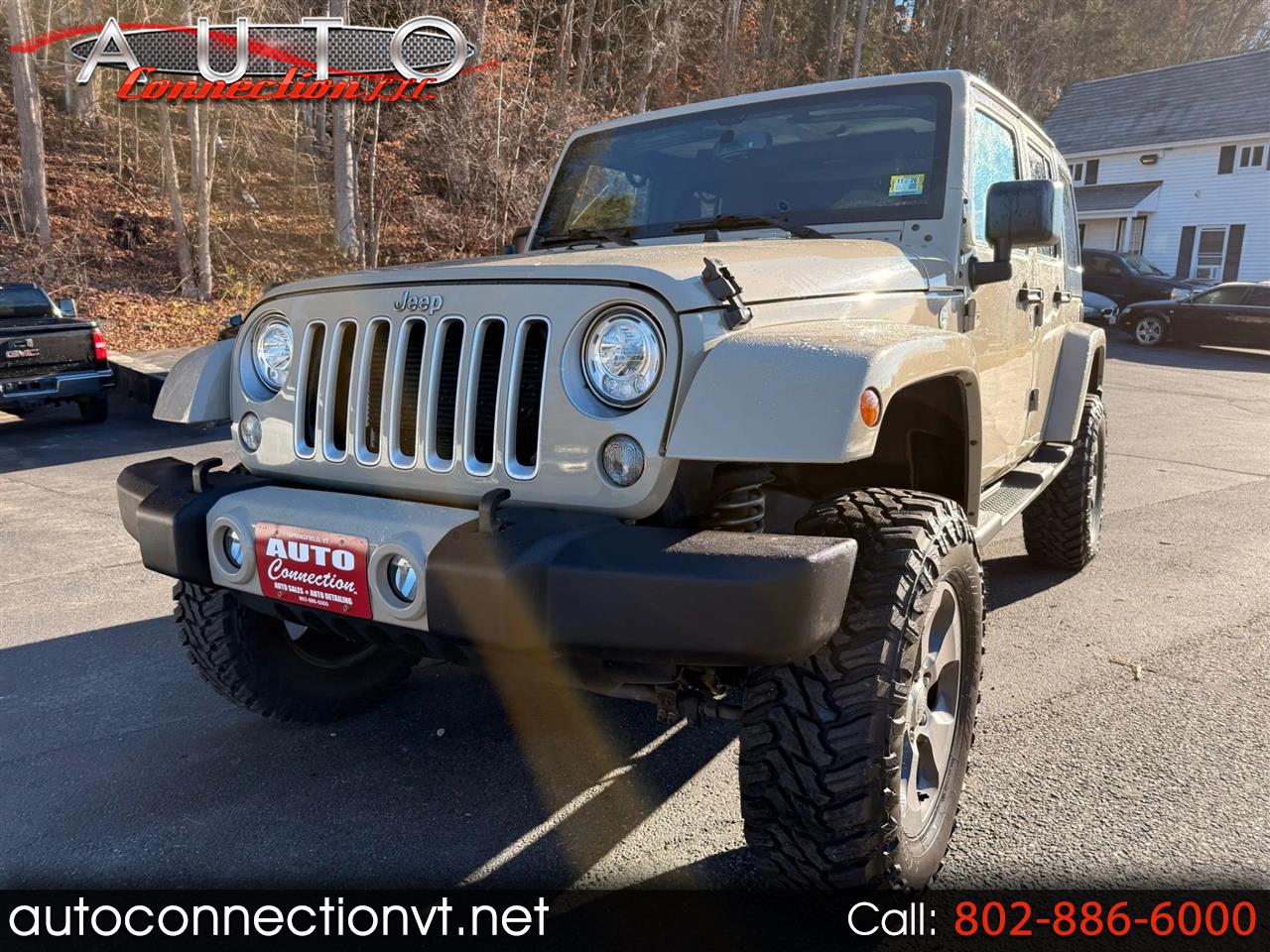 2017 Jeep Wrangler Sahara Sport Utility 4D