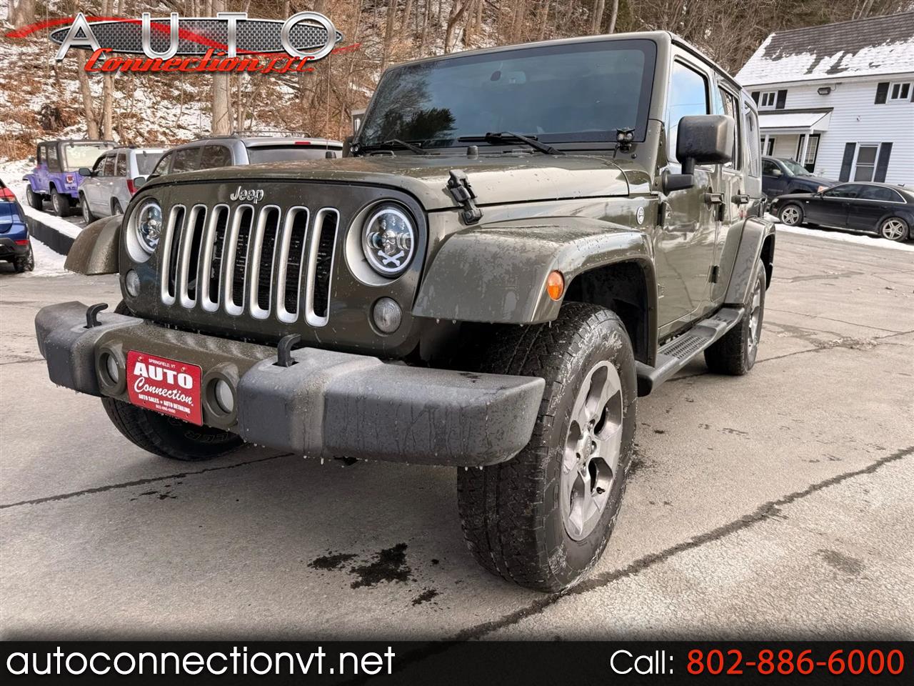 2016 Jeep Wrangler Unlimited Sahara Sport Utility 4D