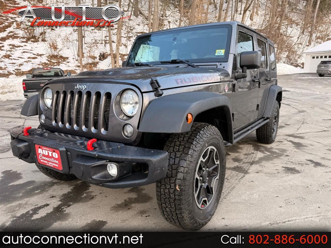 2016 Jeep Wrangler Unlimited Rubicon Hard Rock Sport Utility 4D