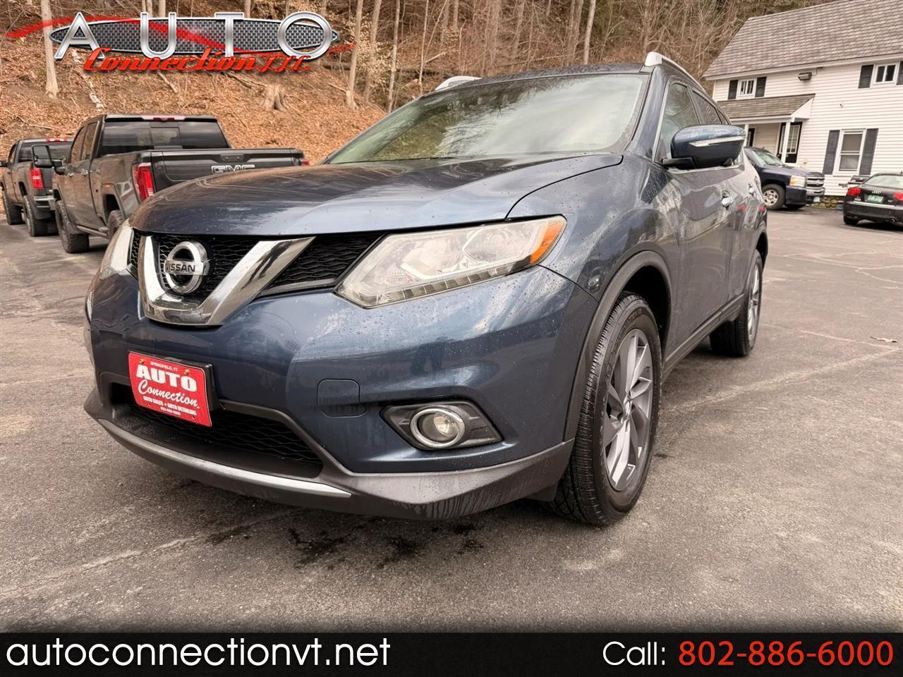 2016 Nissan Rogue SL Sport Utility 4D