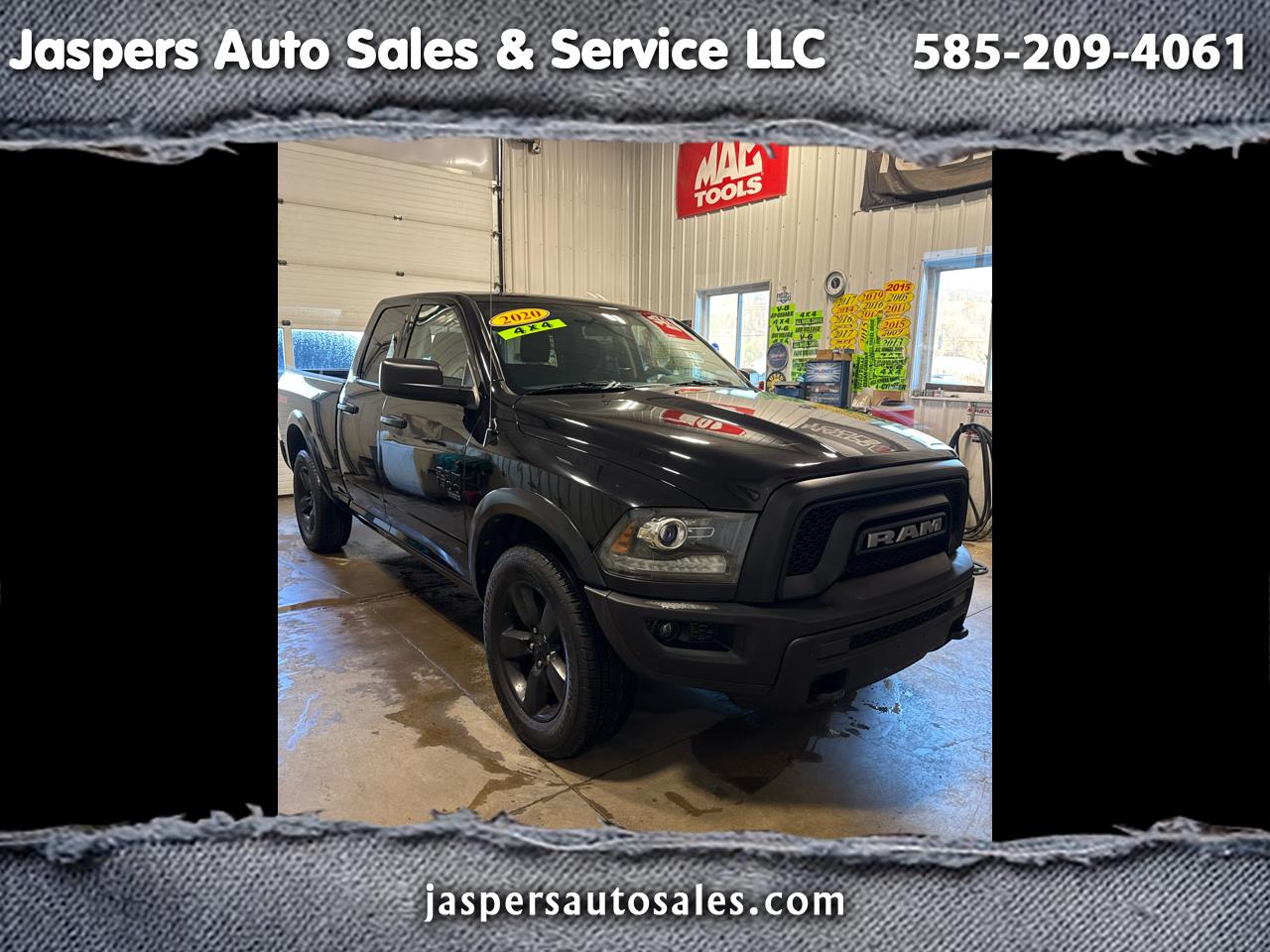 2020 RAM 1500 Classic Warlock 4x4 Quad Cab 6'4" Box