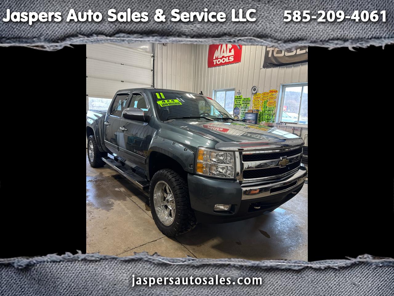 Chevrolet Silverado 1500 4WD Crew Cab 143.5" LT 2011