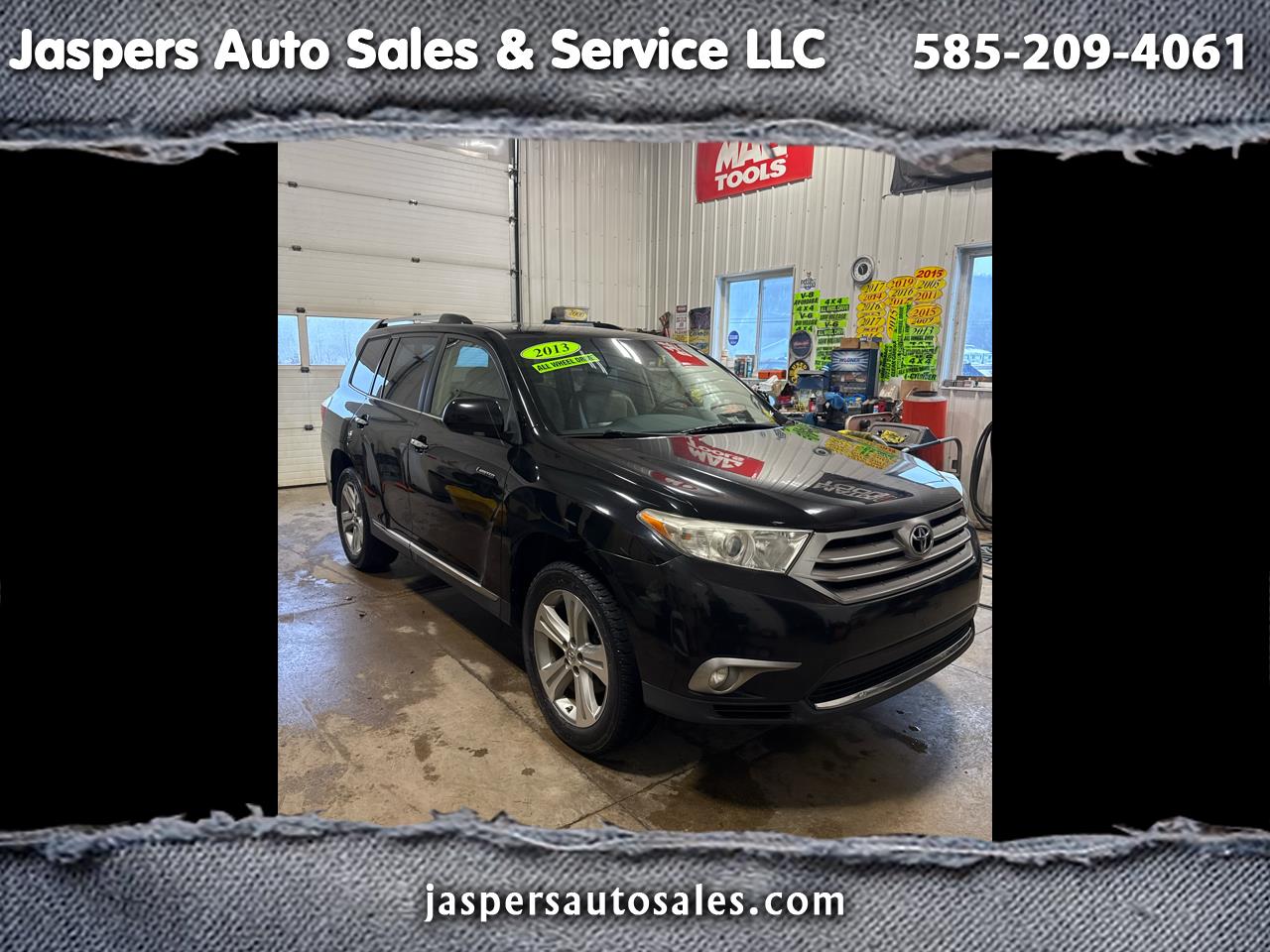 2013 Toyota Highlander 4WD 4dr V6 Limited (Natl)