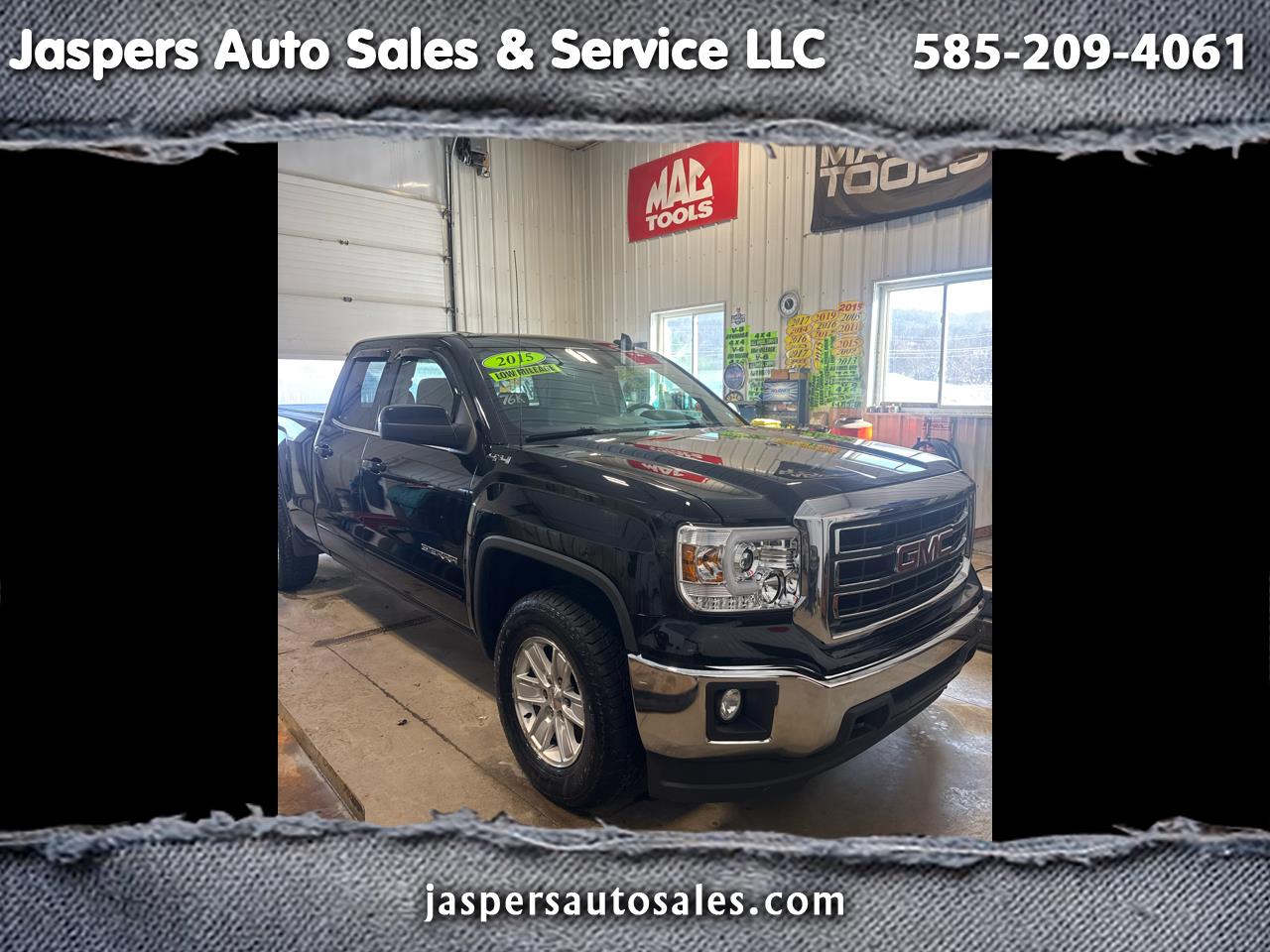 2015 GMC Sierra 1500 4WD Double Cab 143.5" SLE