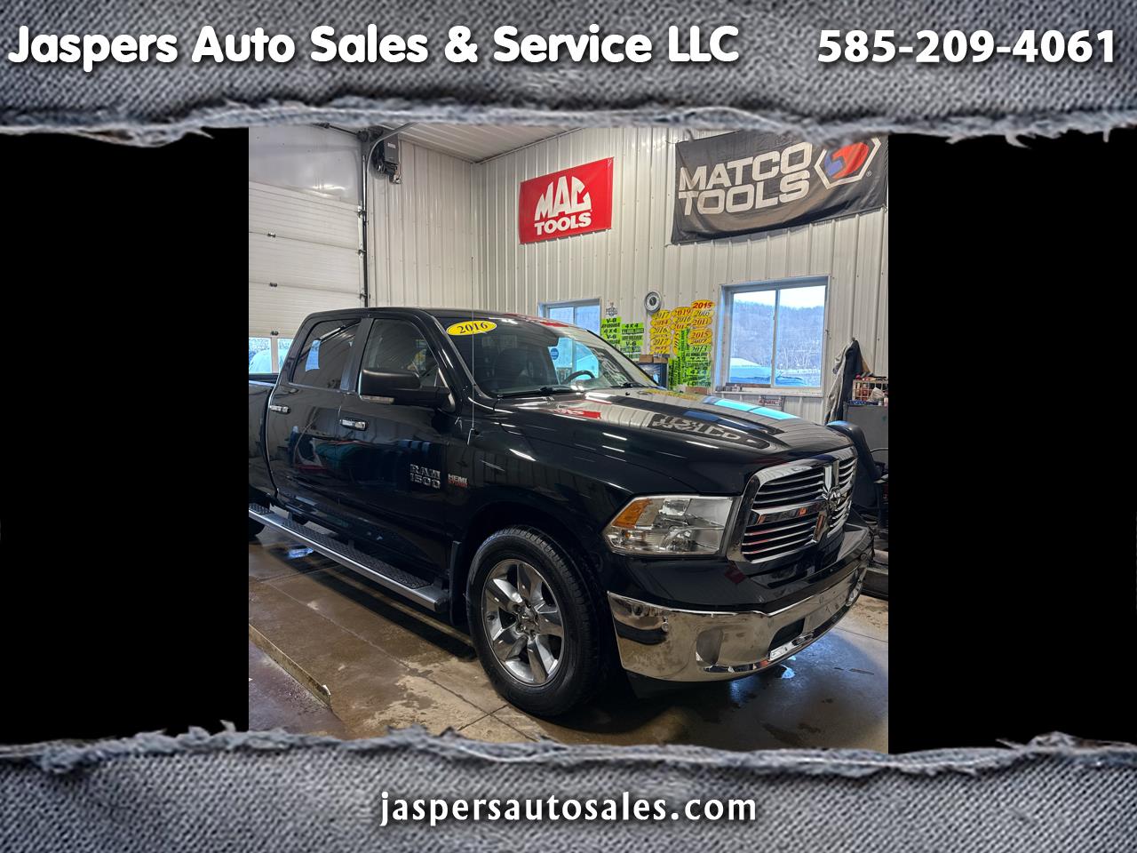 RAM 1500 4WD Crew Cab 149" Big Horn 2016