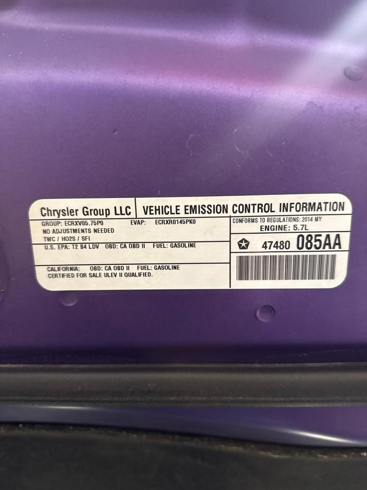 Dodge Charger 4dr Sdn RT RWD 2014