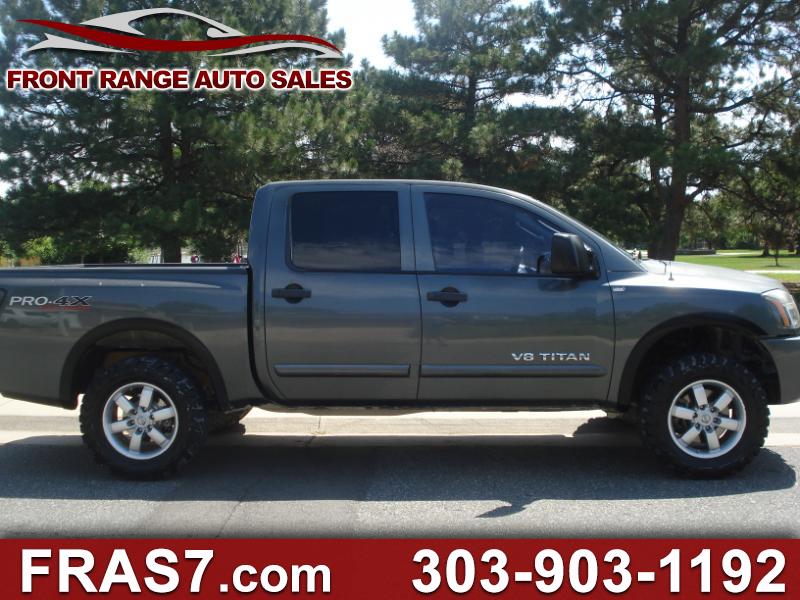 2010 Nissan Titan PRO-4X Crew Cab 4WD SWB