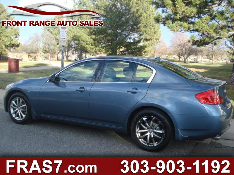 2009 Infiniti G Sedan G37x AWD
