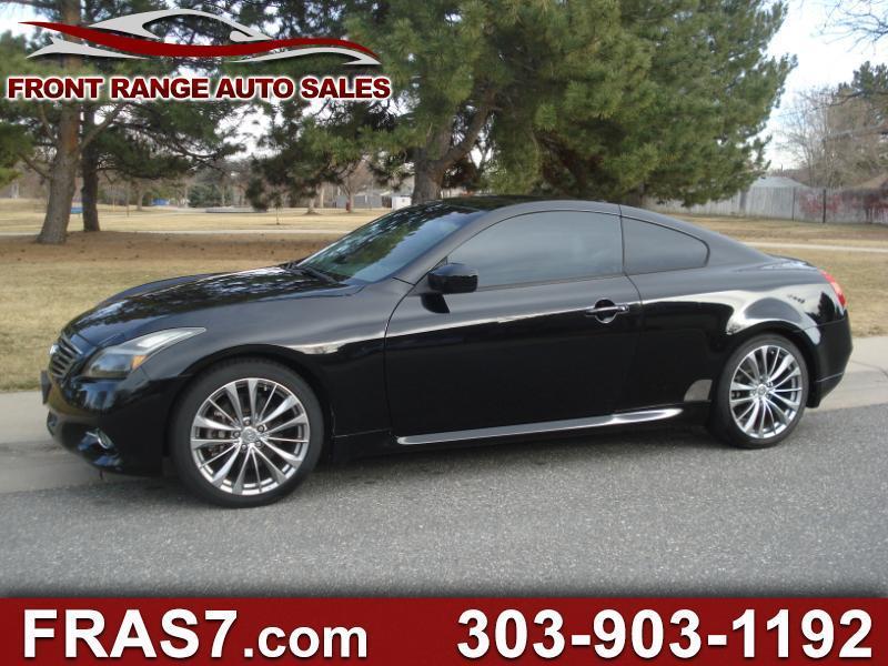 2011 Infiniti G Coupe G37 Journey