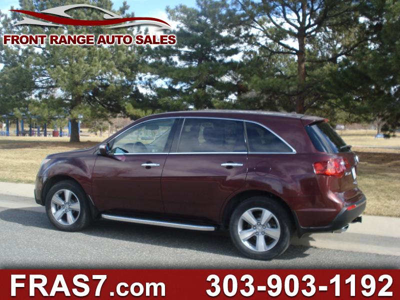 2012 Acura MDX 6-Spd AT w/Tech Package